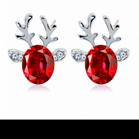 Jewelry - Reindeer earrings, Christmas earrings, jewelry